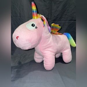 Pink unicorn stuffed animal!